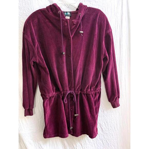 Jackets & Blazers - 🆕NEW LISTING🆕 Azura vintage oversized velour jacket